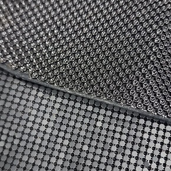 Whiting and Davis Black Mesh Body Chunky Chain Shoulder Bag - Picture 15 of 16